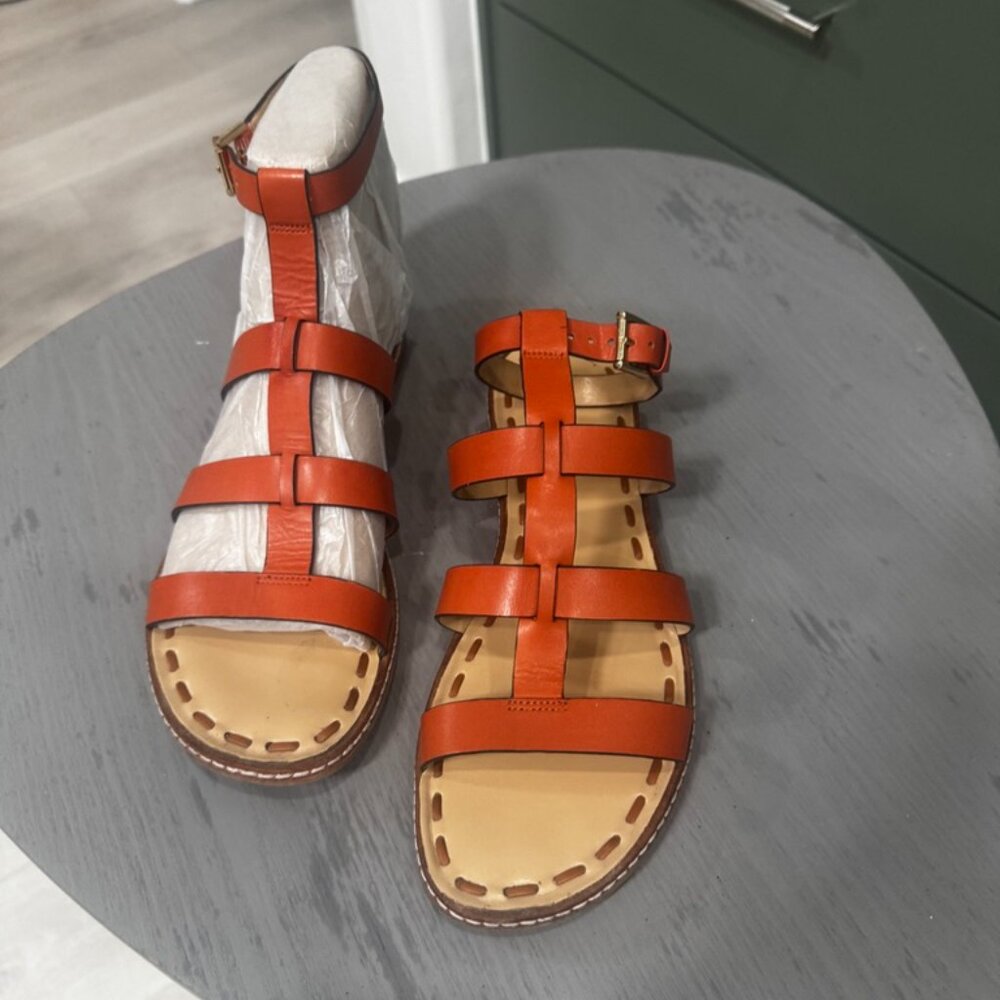 Michael Kors Fallon Flat Sandal Size 9.5 - Picture 10 of 10